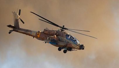 Jet dan Helikopter Tempur Israel Lancarkan Serangan Udara Baru di Jalur Gaza
